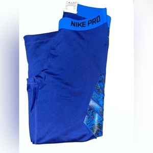 Nike Dri-Fit Royal Blue leggings